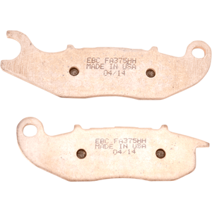 Sintered "Hh" Brake Pads By Ebc FA375HH Brake Pads 1721-1800 Parts Unlimited