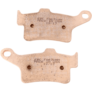 Sintered "Hh" Brake Pads By Ebc FA631HH Brake Pads 1721-1815 Parts Unlimited