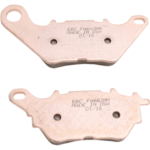 Sintered "Hh" Brake Pads By Ebc FA662HH Brake Pads 1721-2393 Parts Unlimited