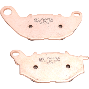 Sintered "Hh" Brake Pads By Ebc FA663HH Brake Pads 1721-2394 Parts Unlimited