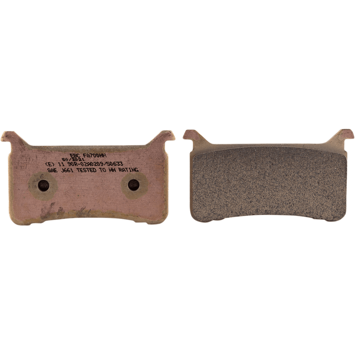 Sintered "Hh" Brake Pads By Ebc