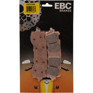 Sintered "Hh" Brake Pads By Ebc FA717HH Brake Pads 1721-2918 Parts Unlimited