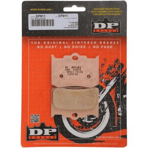 Sintered Metal Caliper Brake Pads By Dp Brakes DP911 Brake Pads 1721-1927 Parts Unlimited