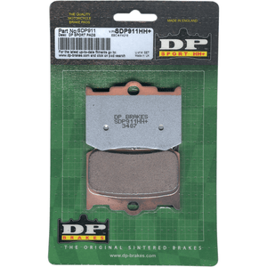 Sintered Metal Caliper Brake Pads By Dp Brakes SDP911HH Brake Pads SDP-911HH Parts Unlimited