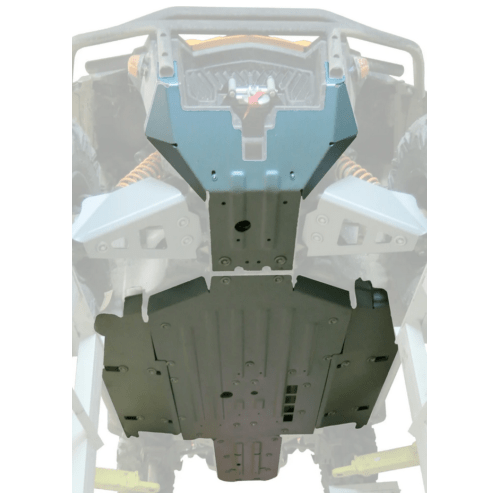 Skid Plate Alloy Polaris by Rival Powersports