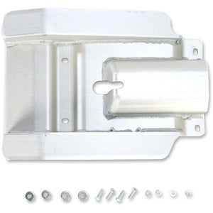 Skidplate,Swingarm-Yam by Moose Utility 573BL Skid Plate 05050394 Parts Unlimited Drop Ship