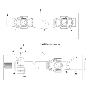 Skip Tooth Yoke by Polaris 3235053 OEM Hardware P3235053 Off Road Express