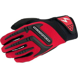 Skrub Gloves by Scorpion Exo G12-017 Gloves 75-57562X Western Powersports 2X / Red