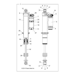 Sleeve,.397Idx1.18L 214-01-003 by Polaris 1501020 OEM Hardware P1501020 Off Road Express