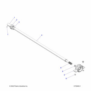 Slip Yoke by Polaris 3235501 OEM Hardware P3235501 Off Road Express