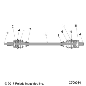 Small Clamp by Polaris 2203441 OEM Hardware P2203441 Off Road Express