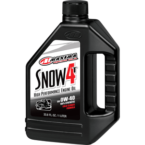 Snow 4T Full Synthetic Engine Oil By Maxima Racing Oil 30-31901 Engine Oil Synthetic 3601-0793 Parts Unlimited