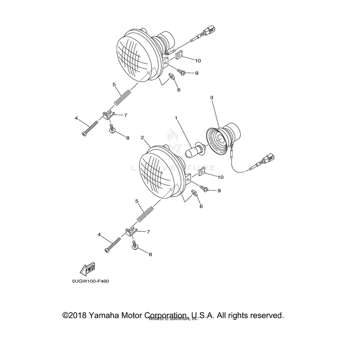 Socket Cord Assembly 1 by Yamaha