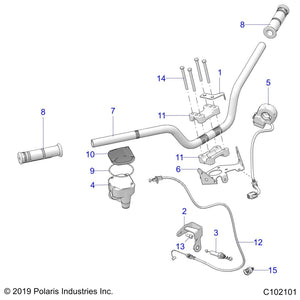 Socket Head Screw, 6 Mm X 15 Mm by Polaris 7517272 OEM Hardware P7517272 Off Road Express