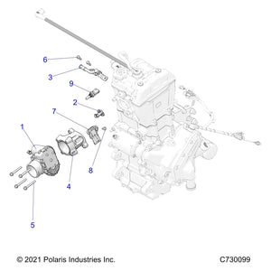 Socket Head Screw 8 Mm X 1.25 M by Polaris 7519859 OEM Hardware P7519859 Off Road Express