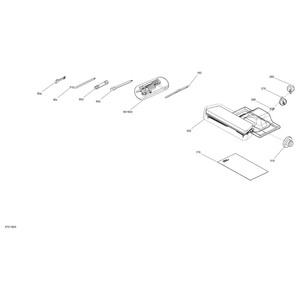 Socket Wrench 10/13 mm by Can-Am 529014900 OEM Hardware 529014900 Off Road Express