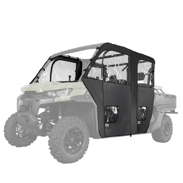 Soft Cab Enclosure Doors for Can-Am Defender Max by Kemimoto