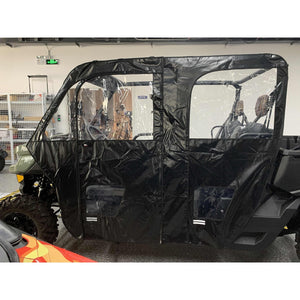 Soft Cab Enclosure Doors for Can-Am Defender Max by Kemimoto B0102-03701BK Cab Enclosure B0102-03701BK Kemimoto