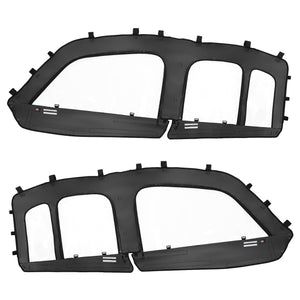 Soft Cab Enclosure Upper Doors for General XP 4 1000 by Kemimoto B0110-10501BK Upper Door B0110-10501BK Kemimoto