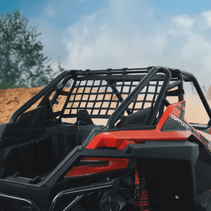 Soft Rear Window Mesh Net Protection for RZR PRO XP / Turbo R by Kemimoto B0110-08701BK Window Net B0110-08701BK Kemimoto