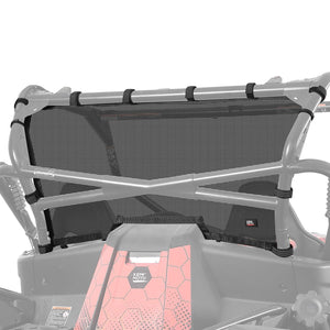 Soft Rear Window Nets For CFMOTO ZForce 950 by Kemimoto B0110-08902BK Window Net B0110-08902BK Kemimoto