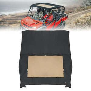 Soft Top Water-Resistant Roof Top For Pioneer 1000-6 by Kemimoto B0112-05201BK Soft Top B0112-05201BK Kemimoto