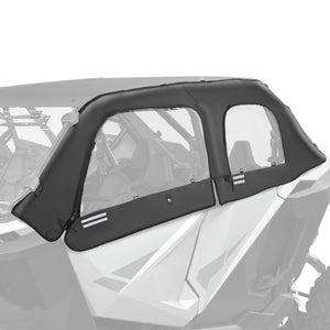 Soft Upper Door Cab Enclosure Set for Polaris RZR PRO XP 4-seat by Kemimoto B0110-09601BK Cab Enclosure B0110-09601BK Kemimoto