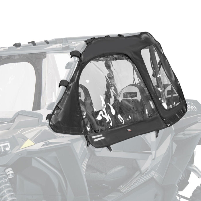 Soft Upper Door Cab Enclosure Set for Polaris RZR XP 1000 2014-2023 by Kemimoto