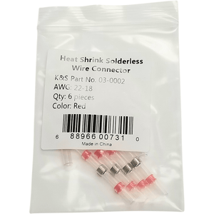 Solderless Wire Connectors By K&S Technologies 03-0002 Wire Connectors 2120-1053 Parts Unlimited