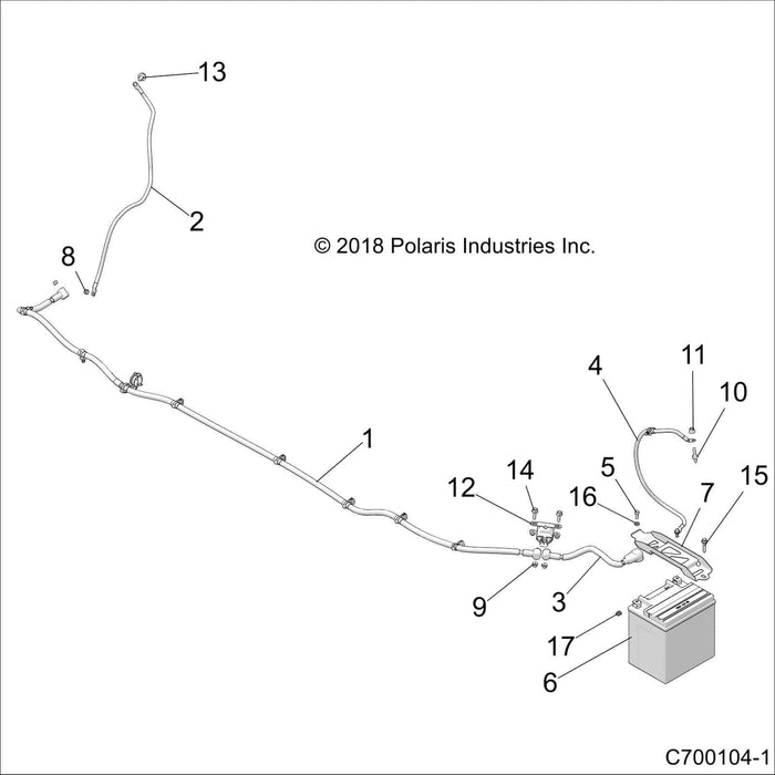 Solenoid To Start Cable by Polaris