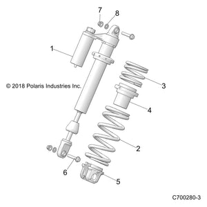 Sp-260,12.75Fl,3.04-3.04 Id,Om by Polaris 7044490-589 OEM Hardware P7044490-589 Off Road Express