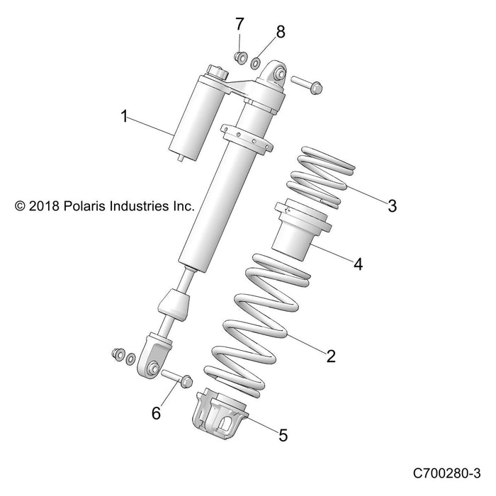 Sp-260,12.75Fl,3.04Id,Org Brst by Polaris