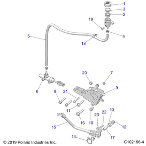 Spacer-12.7X10.2X30.5Mm by Polaris 5135720 OEM Hardware P5135720 Off Road Express