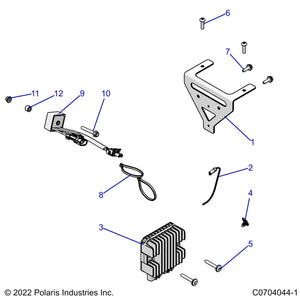 Spacer-.26X.50X.31 by Polaris 7556318 OEM Hardware P7556318 Off Road Express