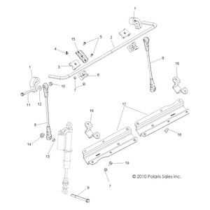 Spacer, .625 X .407 X .700 by Polaris 5336179 OEM Hardware P5336179 Off Road Express