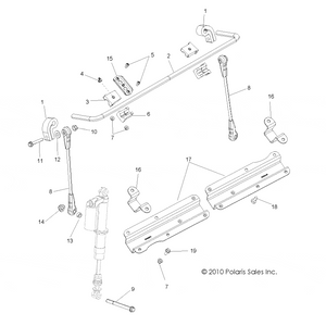 Spacer-.625X.407X.450 by Polaris 5335909 OEM Hardware P5335909 Off Road Express