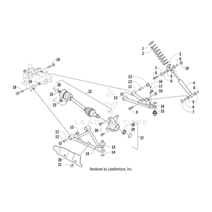 Spacer,Alum- 24X10.5X11.5 By Arctic Cat 1423-054 OEM Hardware 1423-054 Core Power Equipment