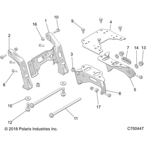 Spacer by Polaris 5142897 OEM Hardware P5142897 Off Road Express