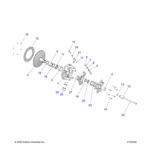 Spacer-Clutch,60Mm by Polaris 5142338 OEM Hardware P5142338 Off Road Express