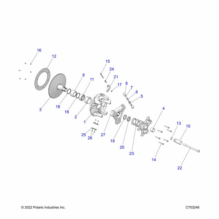 Spacer-Clutch,60Mm by Polaris