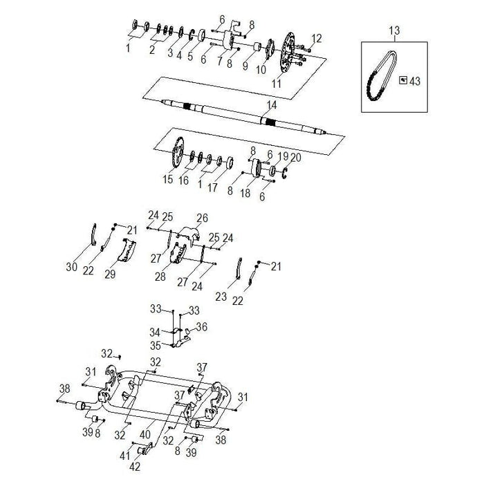 Spacer-Collar,Axle by Polaris