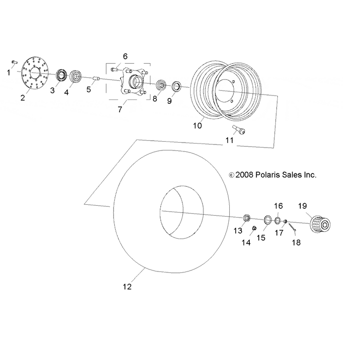 Spacer-Hub by Polaris