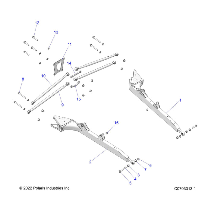 Spacer Plate Bracket, Lower, Ma by Polaris