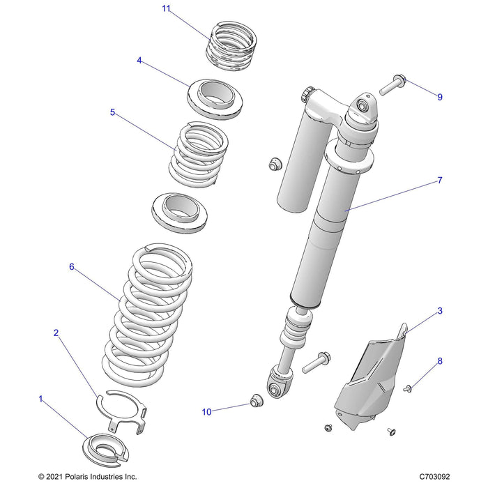 Spacer-Spring,2.5 by Polaris