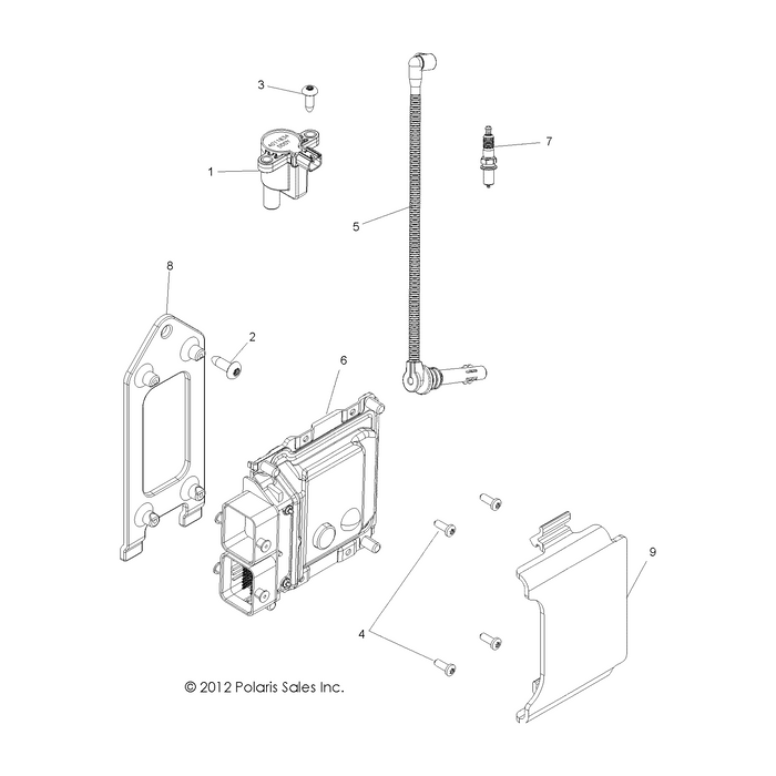 Sparkplug Wire, Pto by Polaris