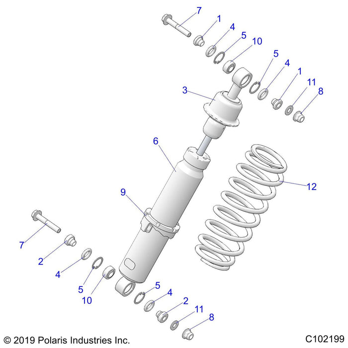 Sperical Shock Bearing by Polaris