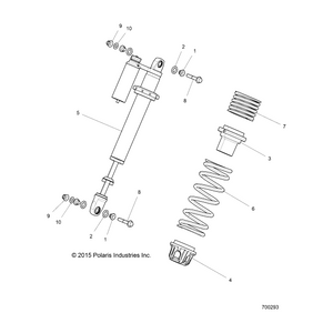 Spg-210#,12.5 Fl,3.04-3.04Id,S by Polaris 7043980-385 OEM Hardware P7043980-385 Off Road Express