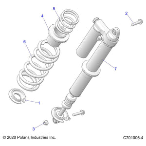 Spg-250,3.70Fl,3.04-3.04 Id,Pm by Polaris 7044601-707 OEM Hardware P7044601-707 Off Road Express