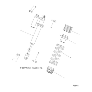 Spg-335#,13.25Fl,3.04-3.04Id,W by Polaris 7044114-133 OEM Hardware P7044114-133 Off Road Express