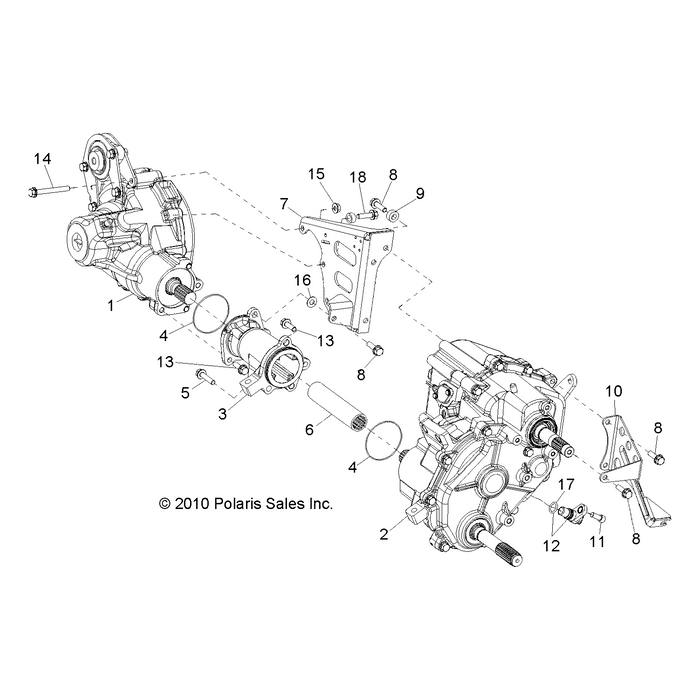 Splined Coupling by Polaris